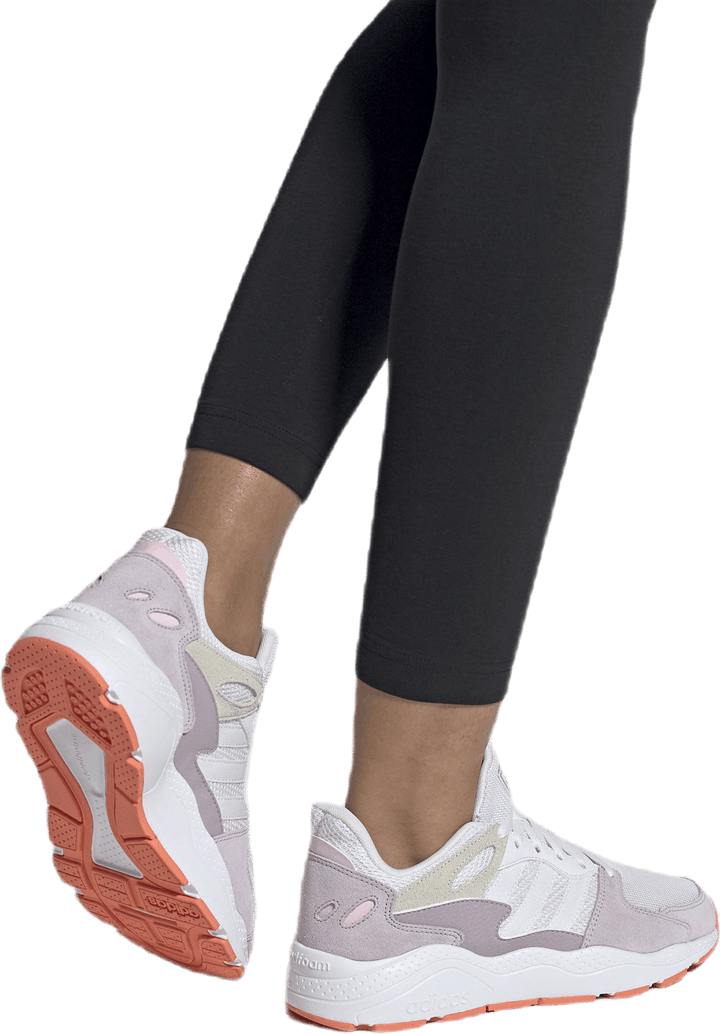 Crazychaos Schuhe Cloud White / Cloud White / Semi Coral
