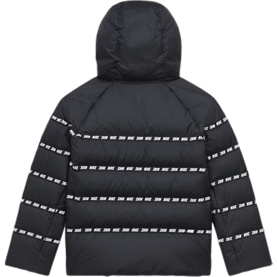 Junior Down Jacket White/Black
