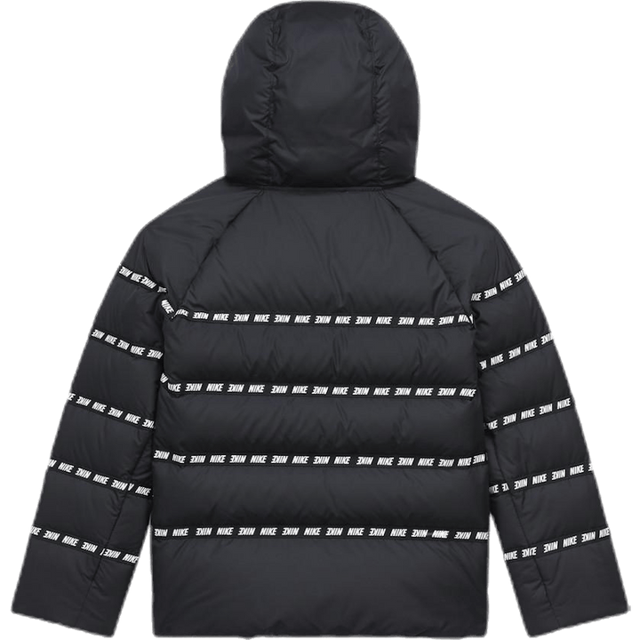 Junior Down Jacket White/Black