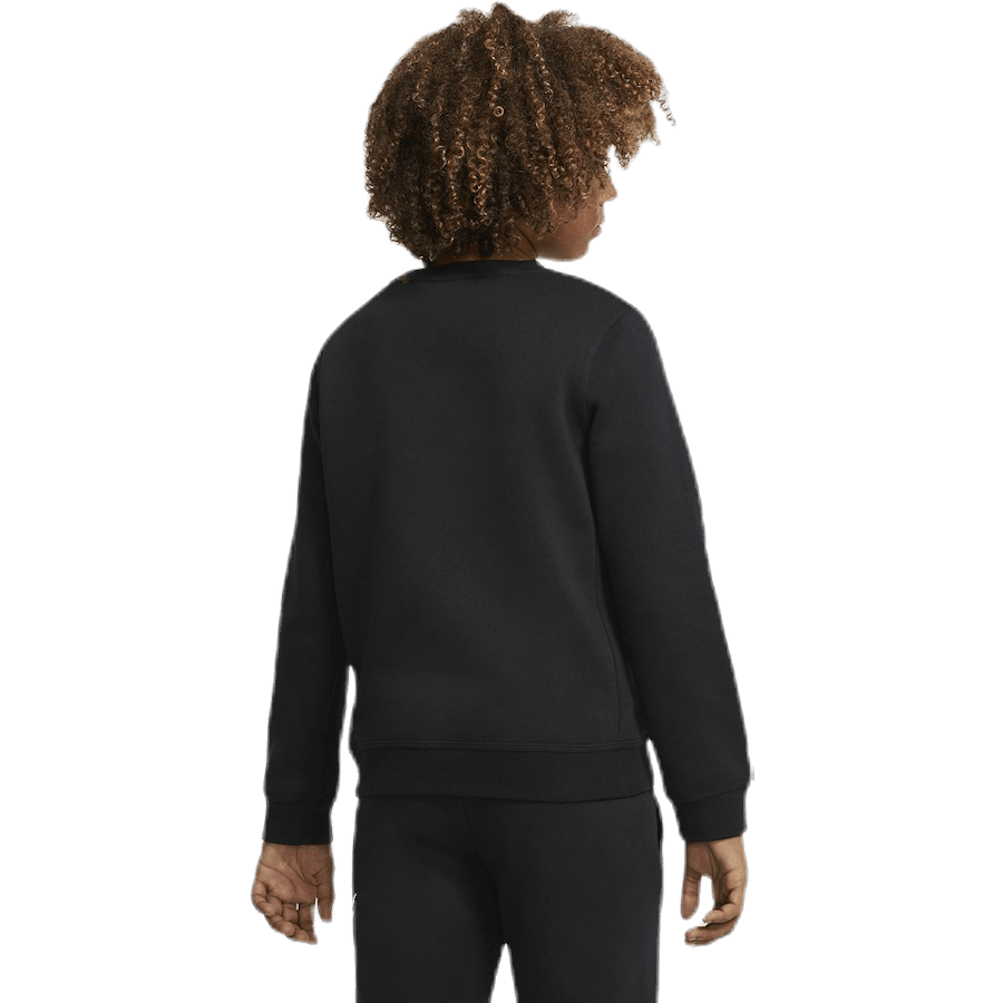 Sportswear Club Fleece Big Kids' (Boys') Crew BLACK