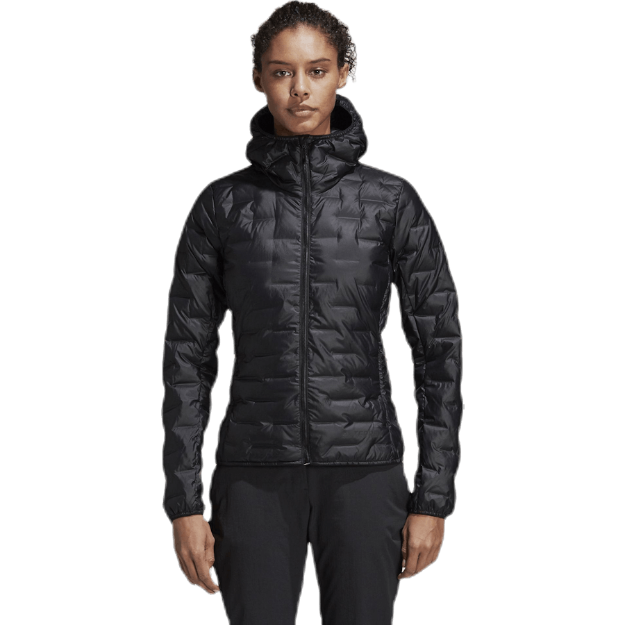 Terrex Lite Down Hooded Jacket Black