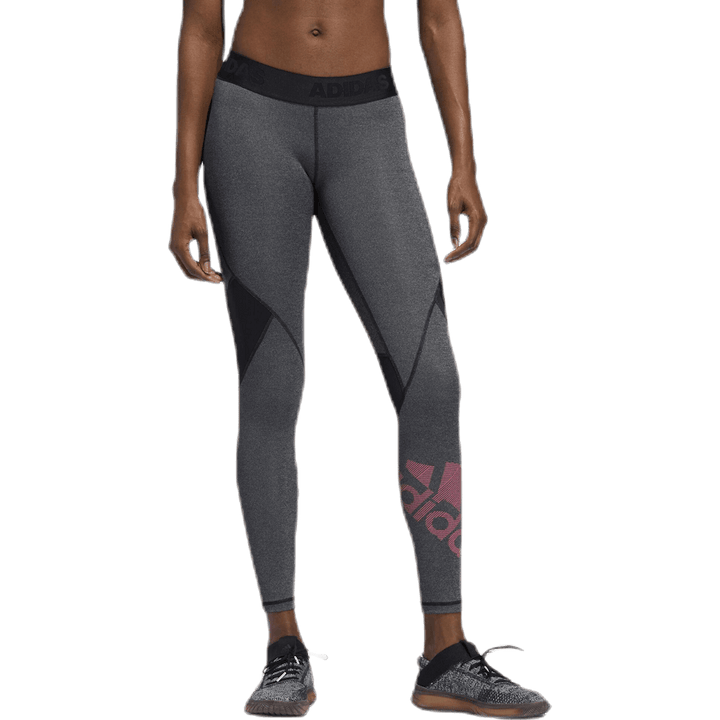 Alphaskin Bos Lange Tight Rosa/Schwarz