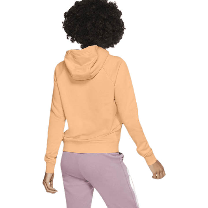 Sweat à capuche essentiel orange