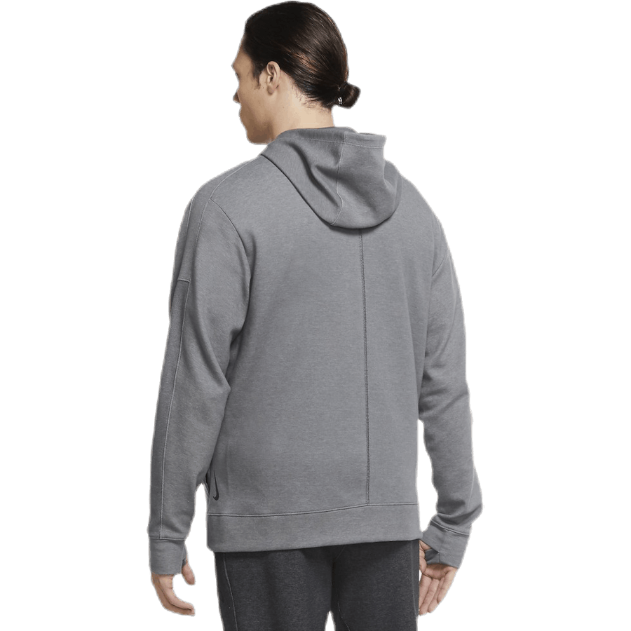 Yoga Full-Zip Hoodie Schwarz/Grau