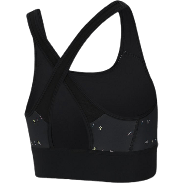 Swoosh Air Bra Stampa Nero/Giallo