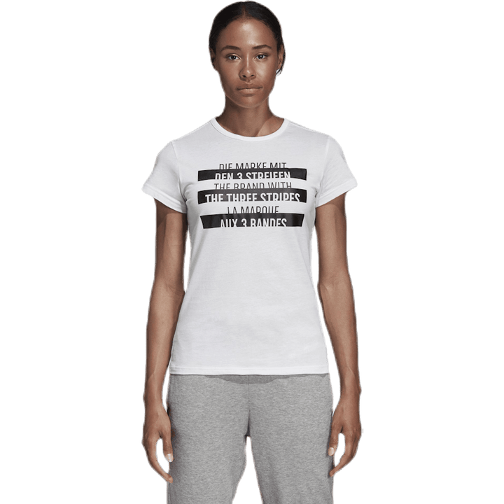 Sid T-shirt White/Black