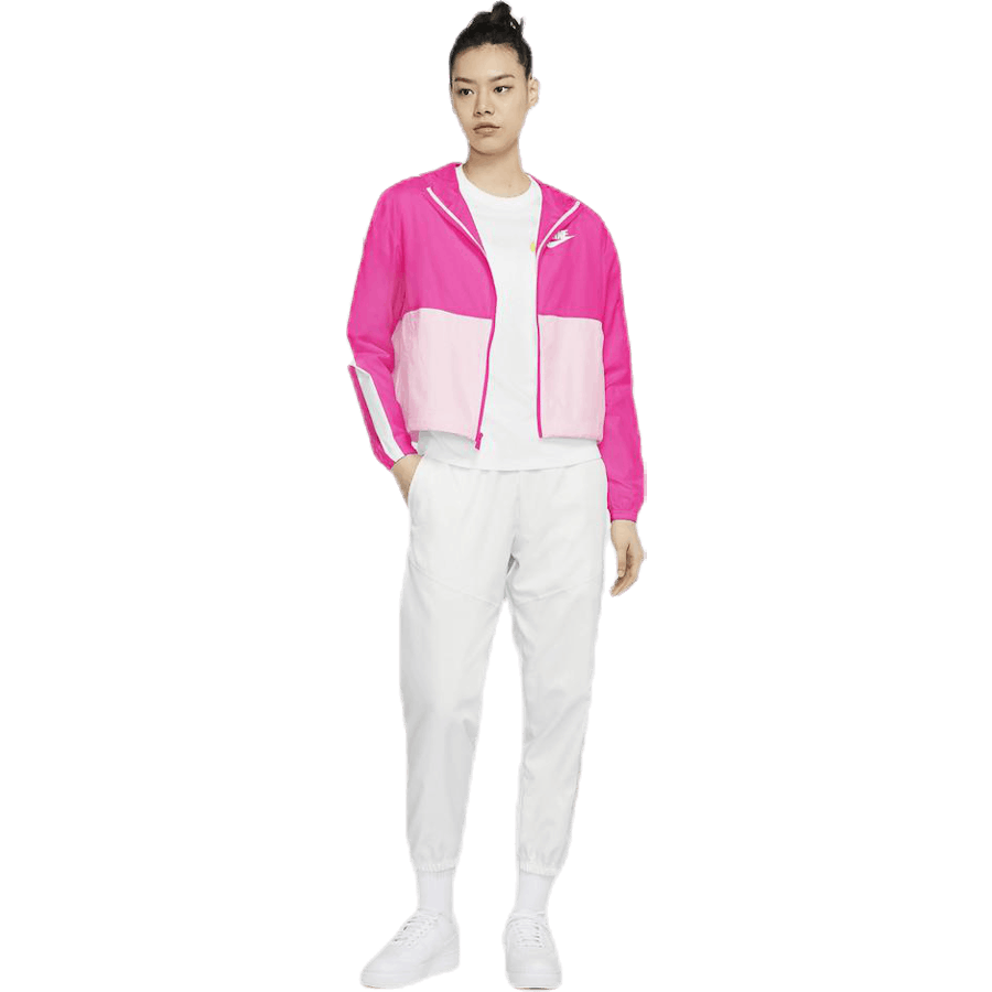 Nsw Jkt Wvn Pink/White