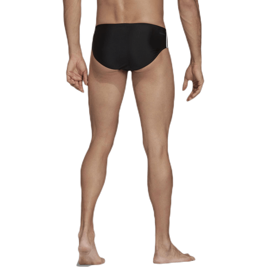 Fitness 3-Stripes Swim Trunks Black