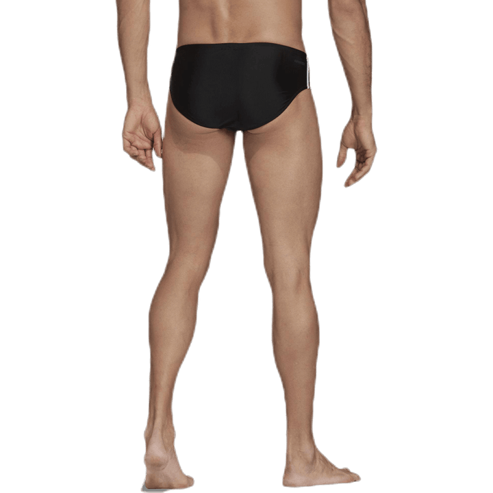 Fitness 3-Stripes Swim Trunks Black