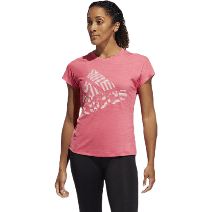 T-shirt à manches courtes avec logo Bos Rose