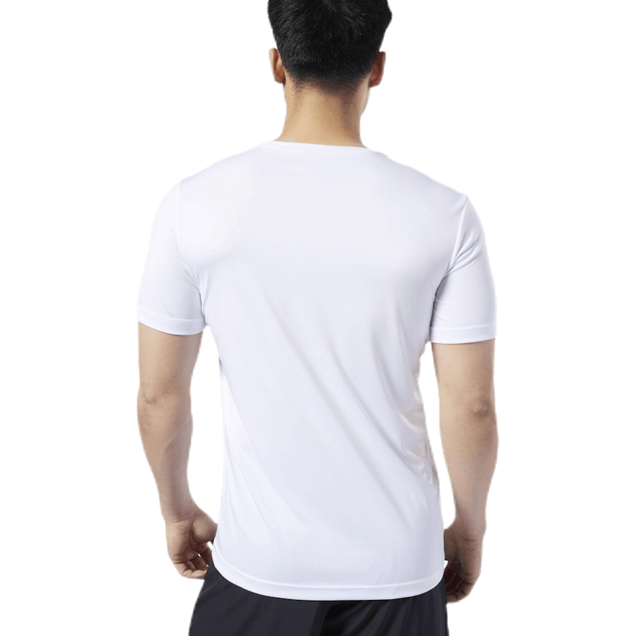 Les Mills Poly Graphic SS Tee White