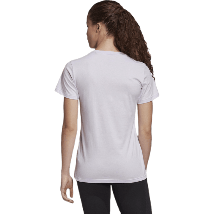 W Badge Of Sport Cotton Tee - Regular Fit Purple Tint