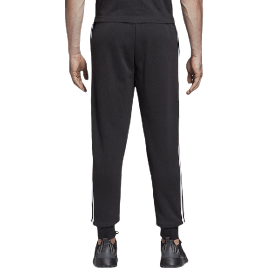Essentials 3 Stripes Tapered Pant Ft Cuffed Black / White