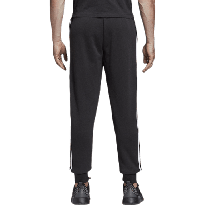 Essentials 3 Stripes Tapered Pant Ft Cuffed Black / White