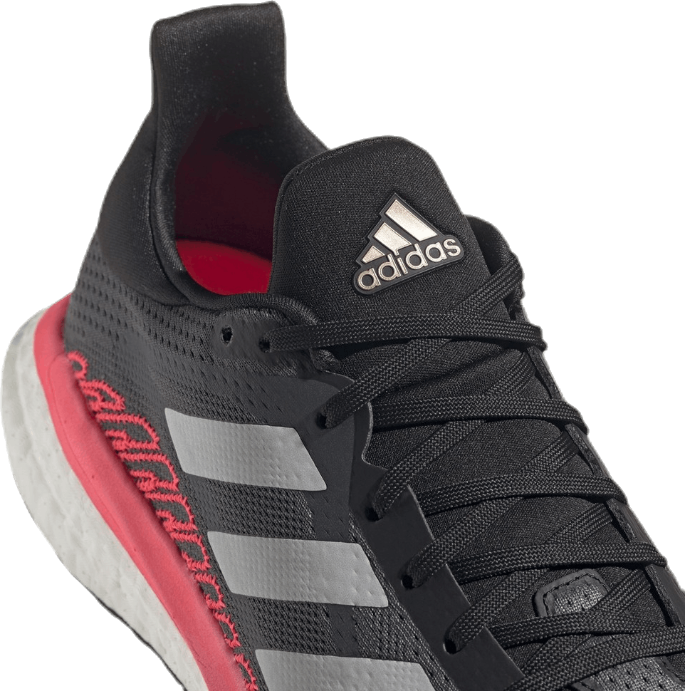 SolarGlide 3 ST Shoes Grey Five / Crystal White / Signal Pink / Coral