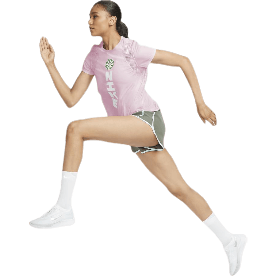 Icon Clash SS Top GX Pink/White