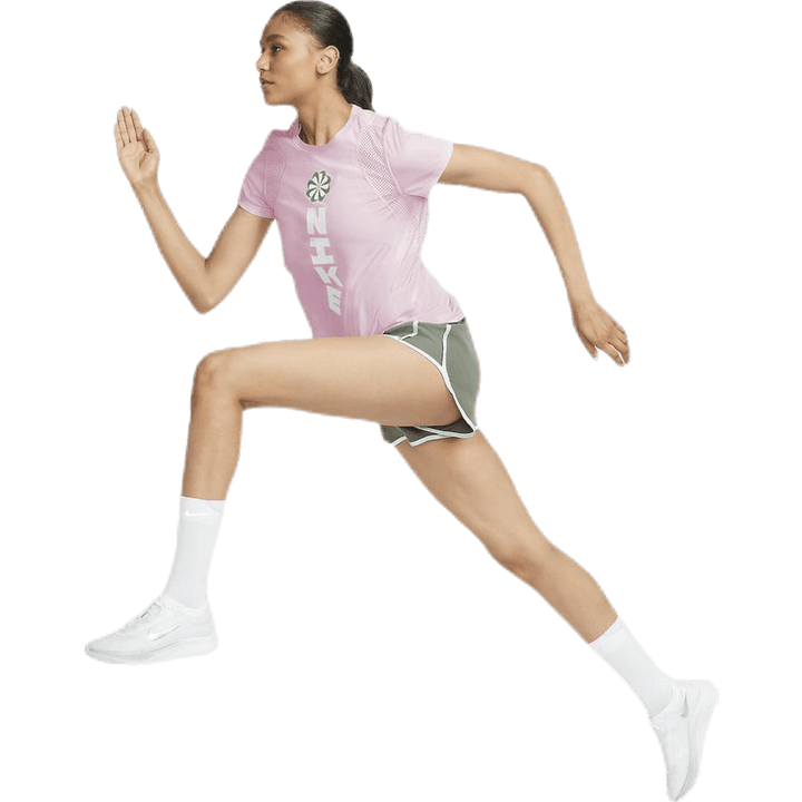 Icon Clash SS Top GX Pink/White