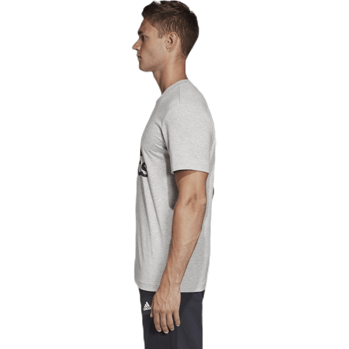 Mh Bos Tee Medium Grey Heather / Black