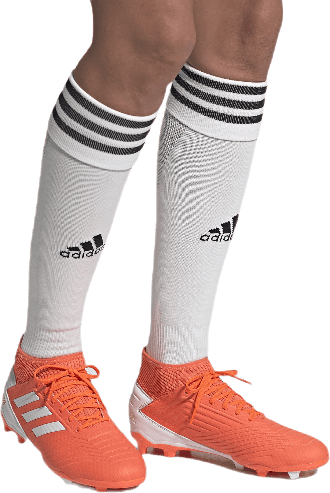 Predator 19.3 Firm Ground Boots Hi-Res Coral / Cloud White / Glow Pink