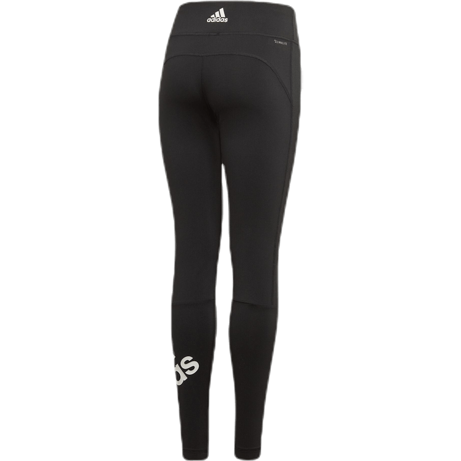 Girls Big Logo Long White/Black