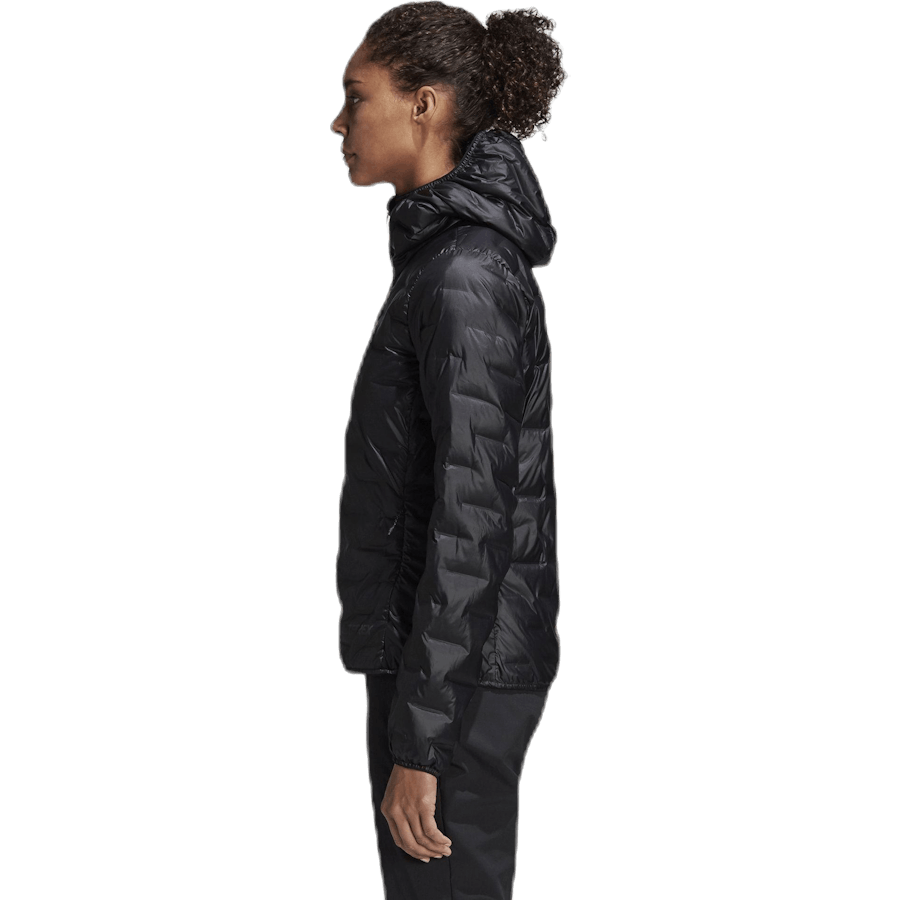 Terrex Lite Down Hooded Jacket Black