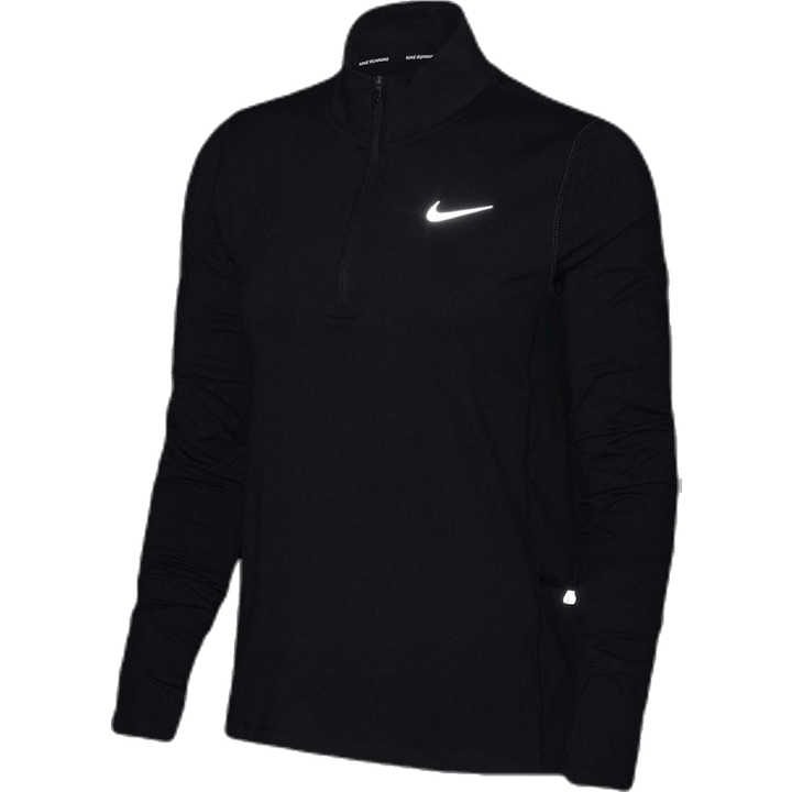Element Women's 1/2-Zip Running Top BLACK/REFLECTIVE SILV