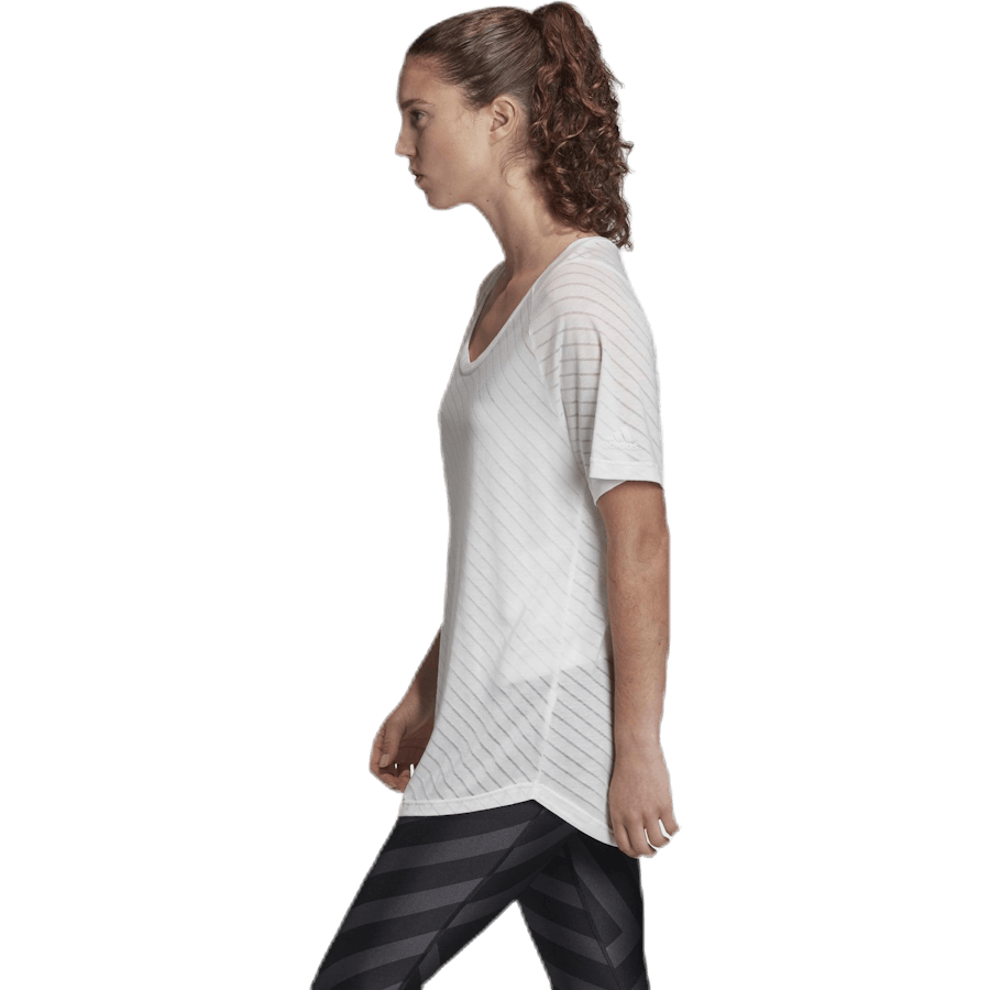 Burn Out Tee White