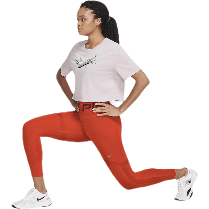 Cln Nvlty Tight 7/8 Orange/Silver