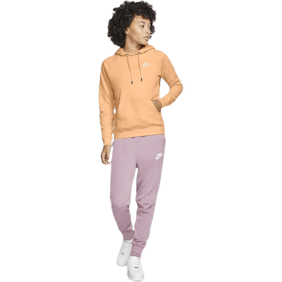Sweat à capuche essentiel orange