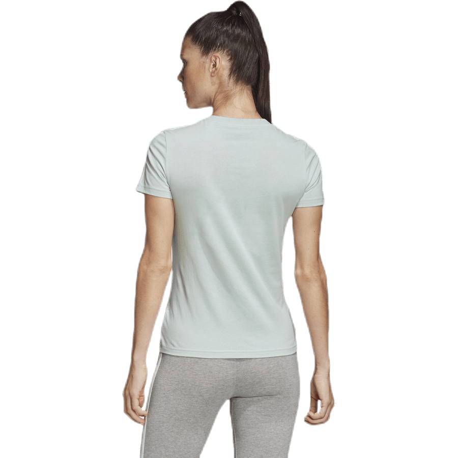 Essentials 3S Slim Tee Tinta verde / Bianco