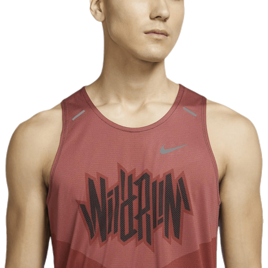 Tílko Dri-FIT Rise 365 Wild Run Tank Black/Red