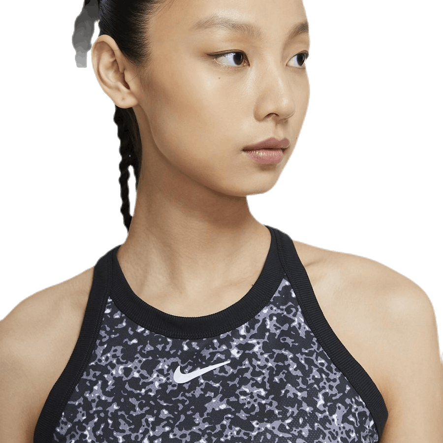 Court Dry Printed Tank White/Black