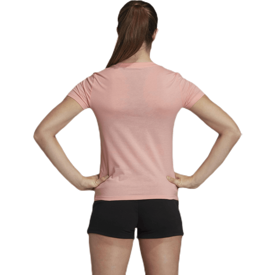 Linear Slim Tee Pink