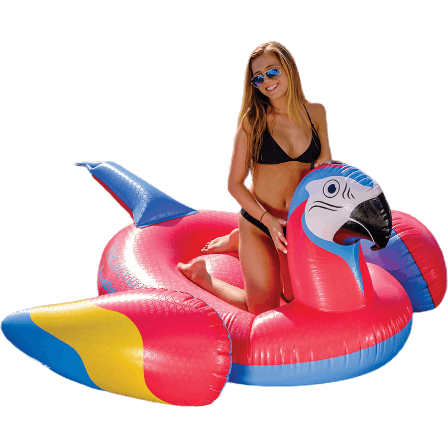 MV Parrot Head Float Red