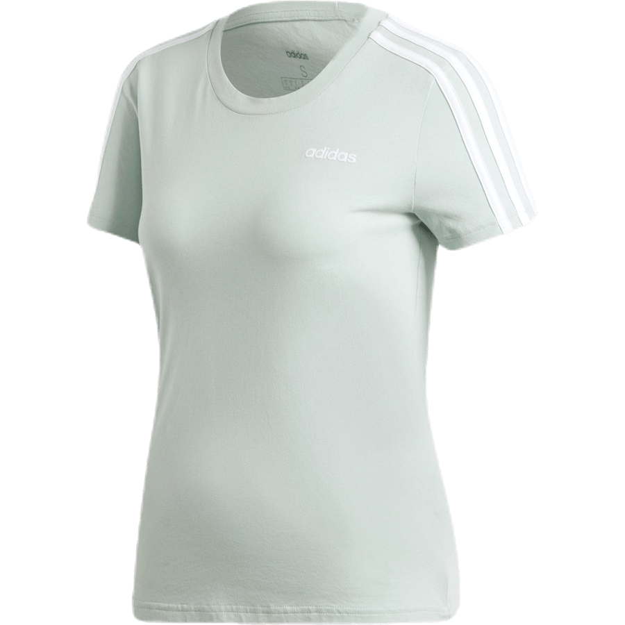 Essentials 3S Slim Tee Tinta verde / Bianco
