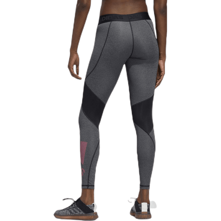 Alphaskin Bos Lange Tight Rosa/Schwarz