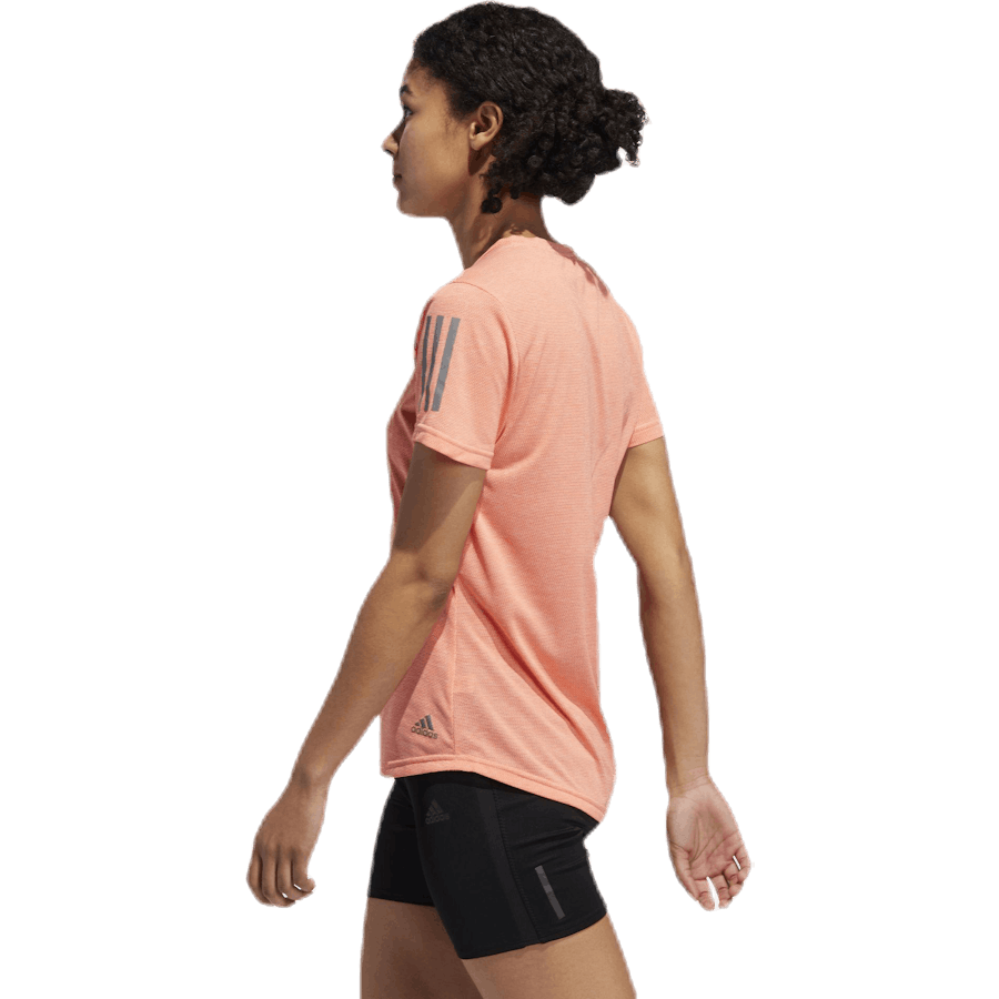 Own the Run Tee Orange/Pink