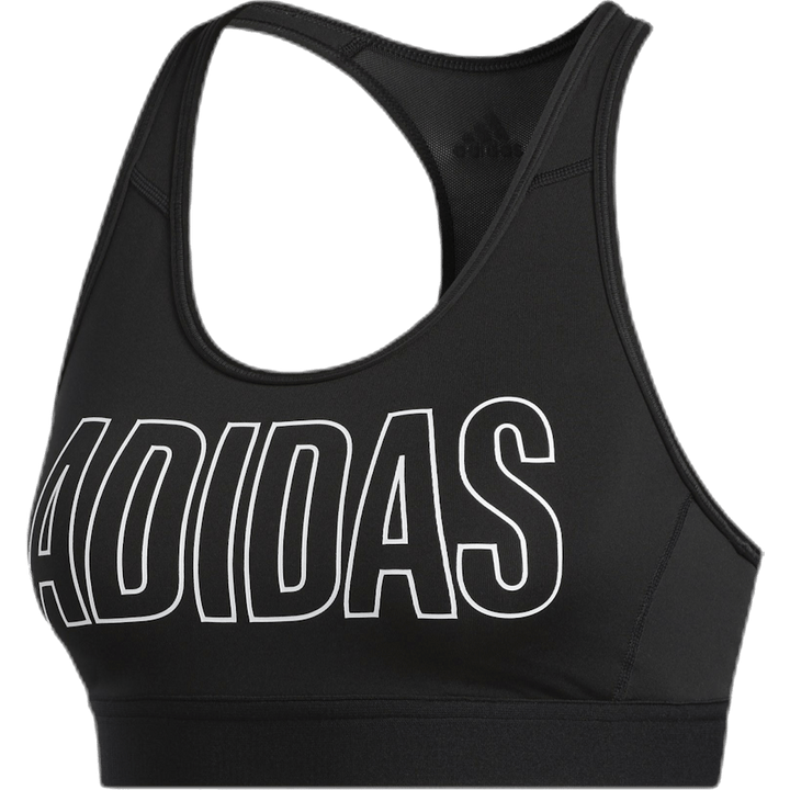 Dont Rest Alphaskin Sport Branded Bra Black / White