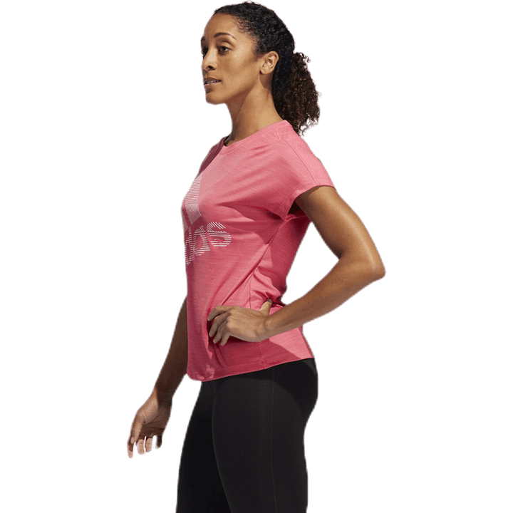 T-shirt à manches courtes avec logo Bos Rose