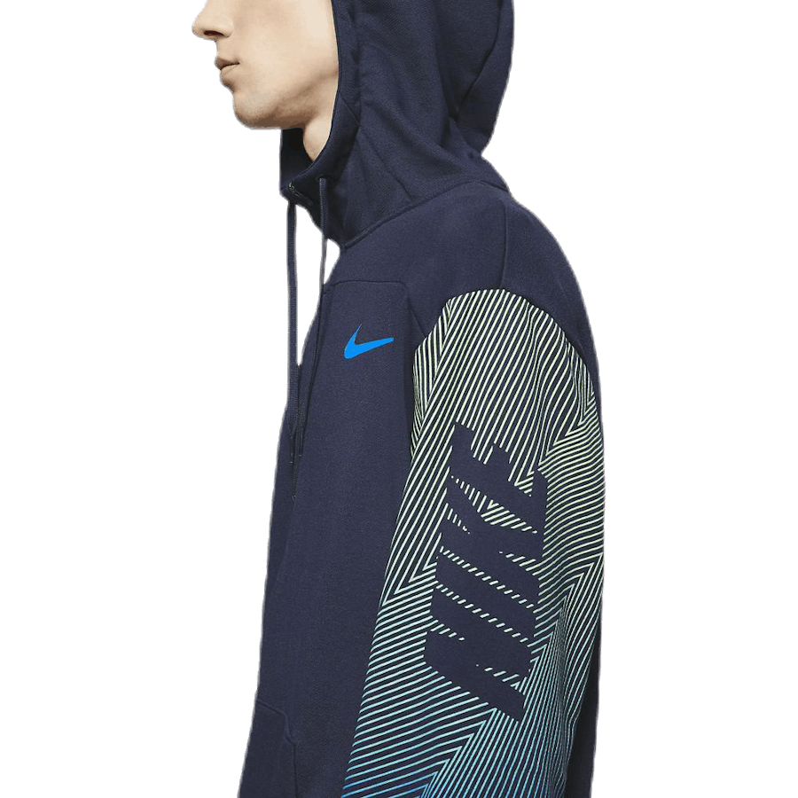 Dry Hoodie Linear Vision Po Blue