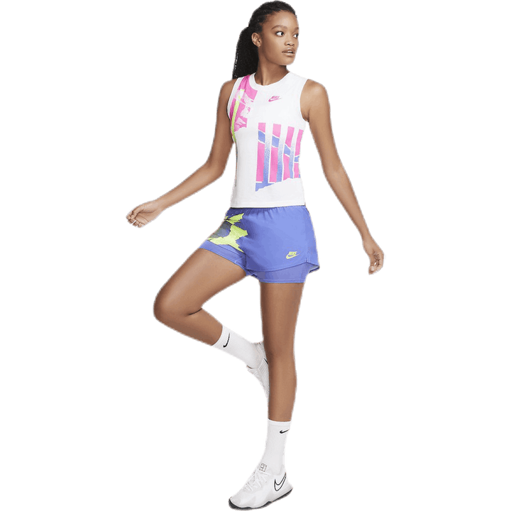 Court Slam Shorts Blue/Green