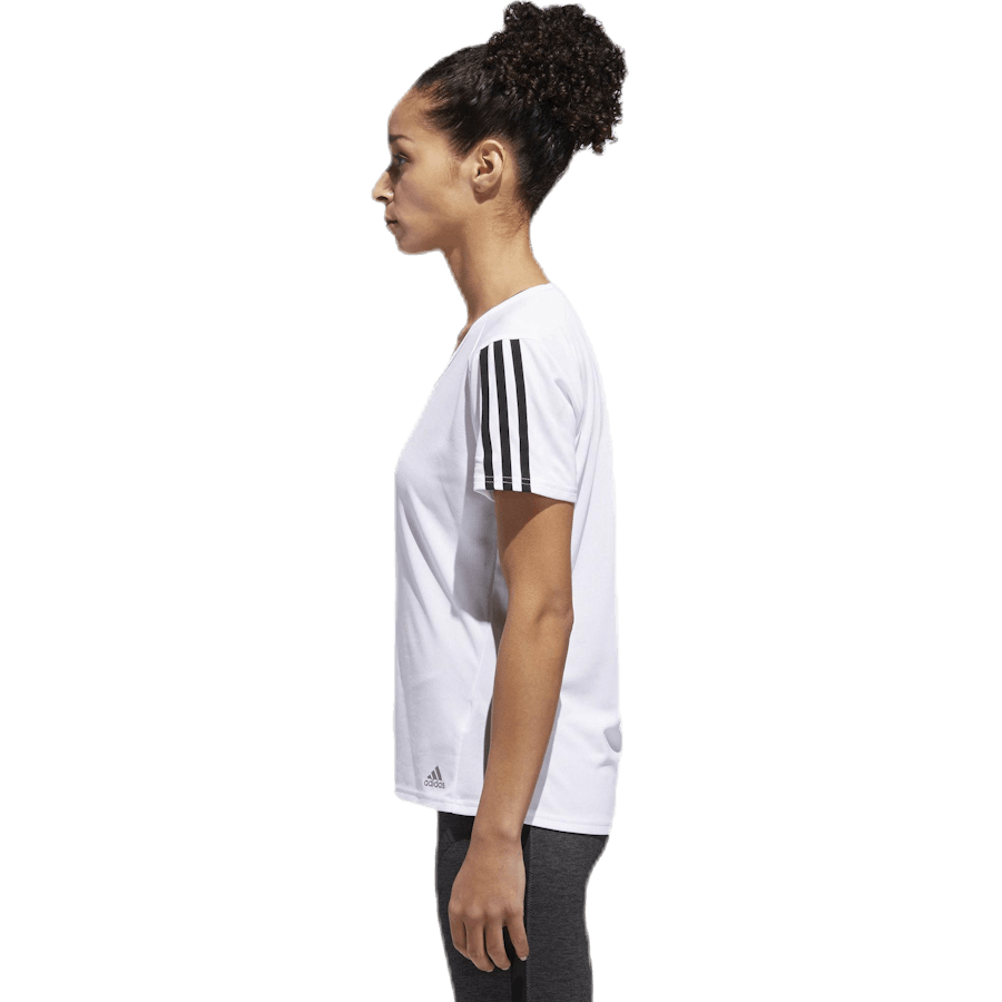 T-shirt Run 3S W blanc/noir