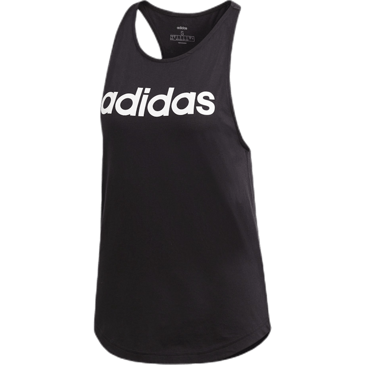 Linear Loose Tank Weiß/Schwarz