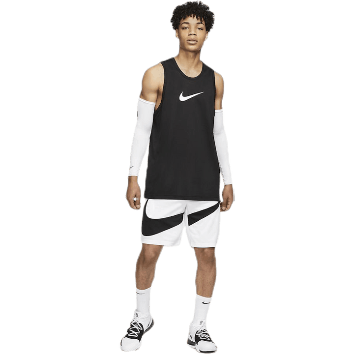 Dri-FIT Basketball-Oberteil Weiß/Schwarz