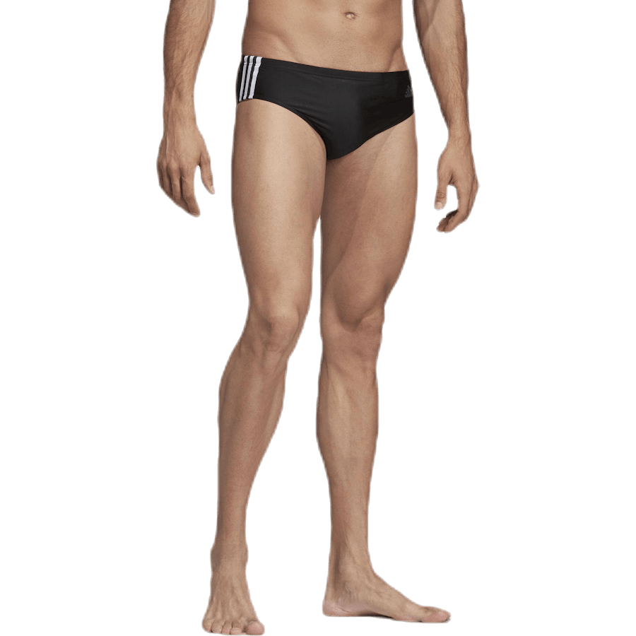 Fitness 3-Stripes Swim Trunks Black