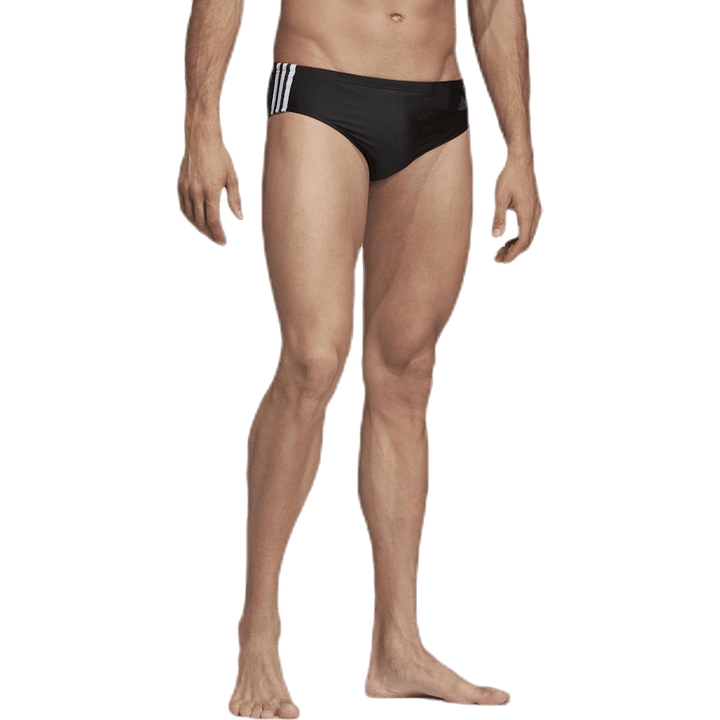 Fitness 3-Stripes Swim Trunks Black
