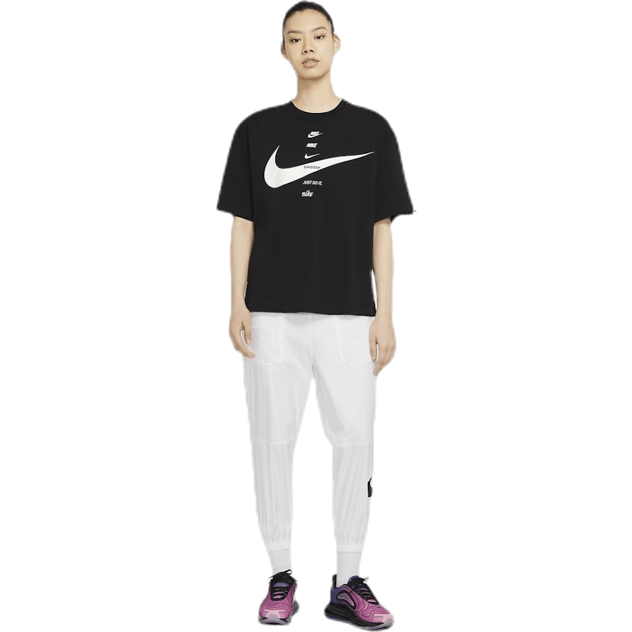 Nsw Swsh Top Ss White/Black