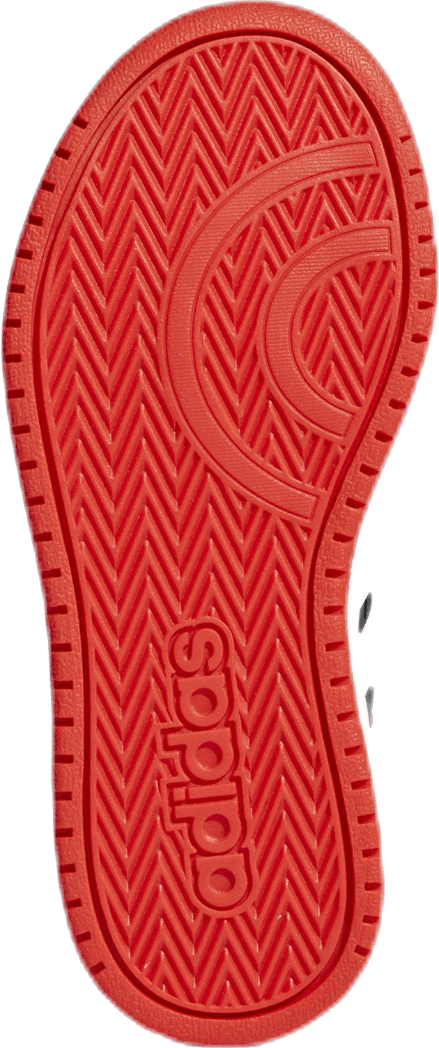 Hoops 2.0 Shoes Core Black / Cloud White / Hi-Res Red