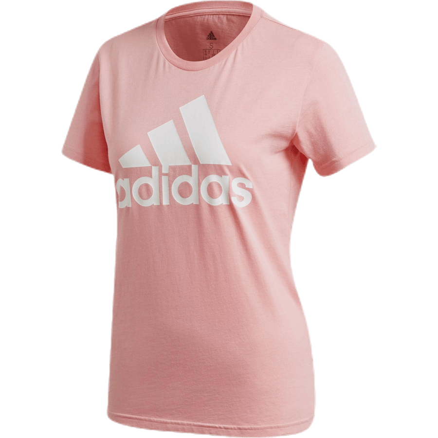 Bavlněné tričko W Badge Of Sport - Regular Fit Glory Pink