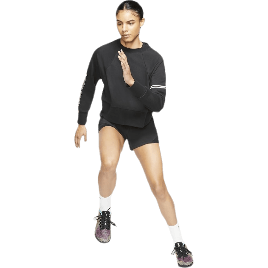 Dry Get Fit Fleece Crew White/Black
